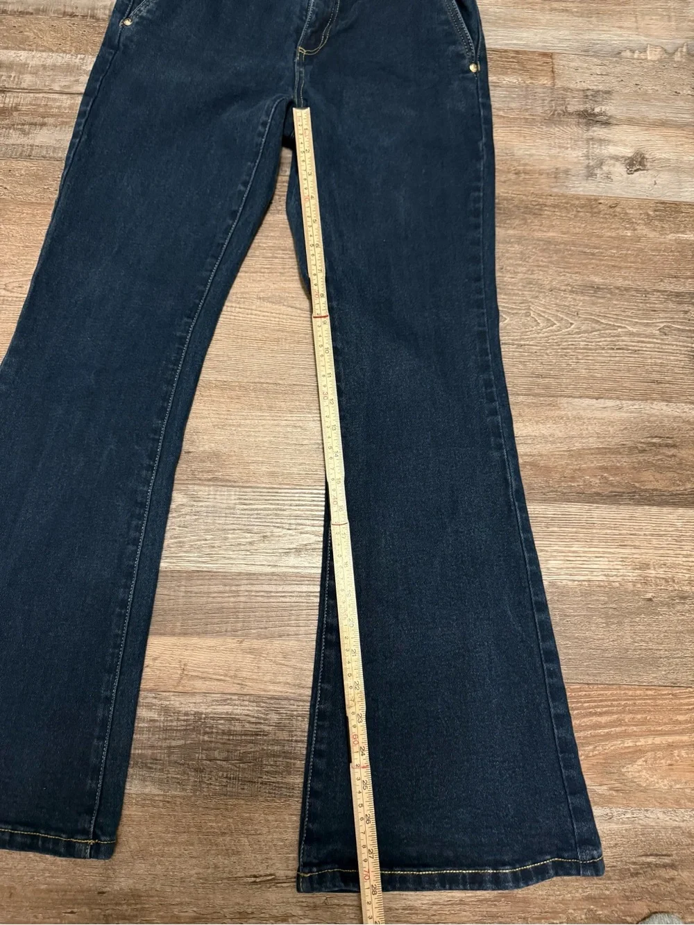 Michael Kors Selma Dark Wash Flare Jeans Size 4